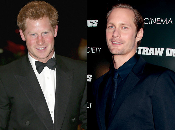 Prince Harry, Alexander Skarsgard Prince Harry, Alexander Skarsgard